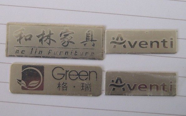 aluminum printing badge